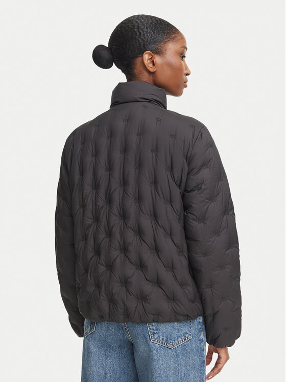 Tommy Hilfiger Tommy Hilfiger Dūnu jaka WW0WW49855 Melns Regular Fit