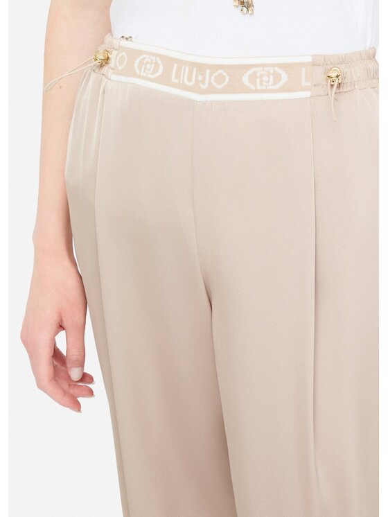 Liu Jo Liu Jo Pantaloni di tessuto TF5192T004A60906 Beige Regular Fit