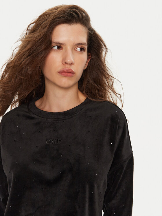 DKNY DKNY Felpa DP4T1061 Nero Regular Fit