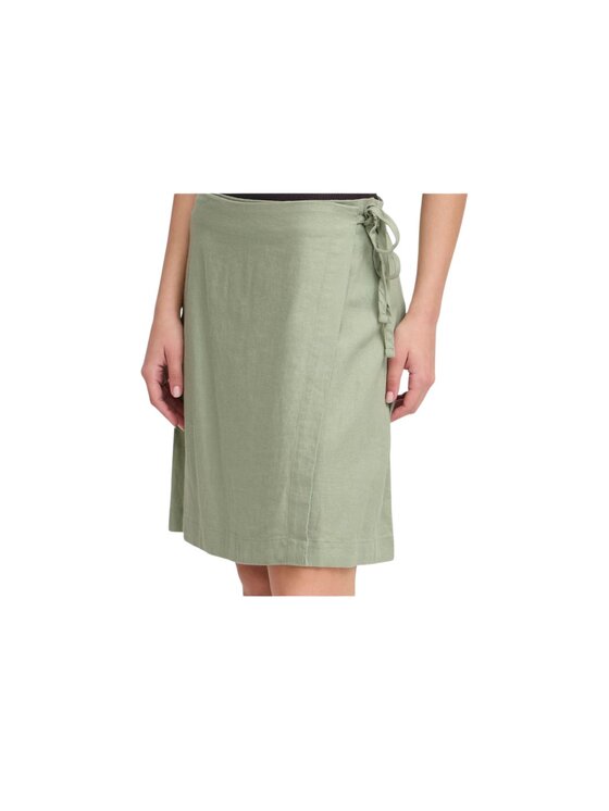 ICHI ICHI Gonna Gonna ihlino sk2 Verde Regular Fit