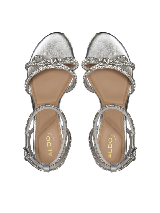 Aldo Aldo Босоніжки Bouclette 13706541 Срібний