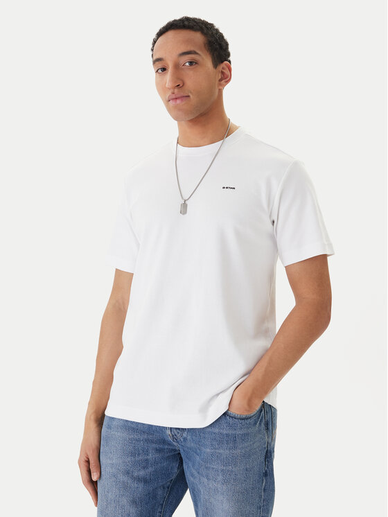 G-Star Raw G-Star Raw Tričko D28609-C812 Biela Regular Fit