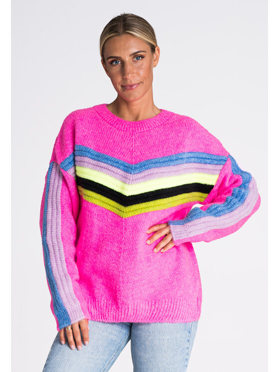 FIGL FIGLFIGL Maglione M983 Rosa Regular Fit