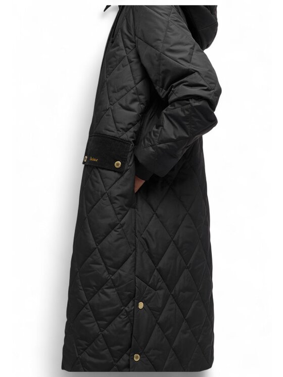 Barbour Barbour Cappotto q-dav-59572 Nero Regular Fit