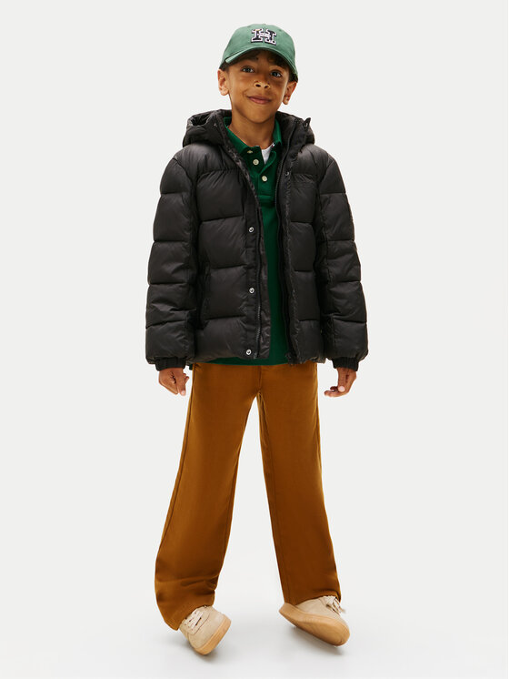Tommy Hilfiger Tommy Hilfiger Giubbotto invernale KB0KB10093 D Nero Regular Fit