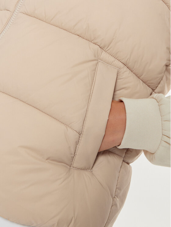 4F 4F Жилетка за костюм 4FWAW24TVJAF141 Бежов Regular Fit