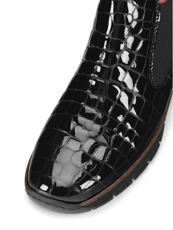 Rieker Rieker Klassische Stiefeletten 53794-01 Schwarz