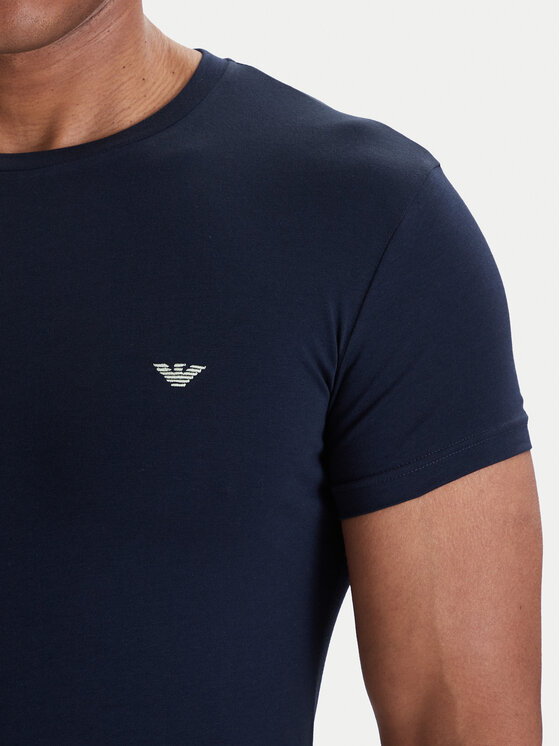 Emporio Armani Underwear Emporio Armani Underwear Póló EM000375 AF18891 UB102 Sötétkék Slim Fit