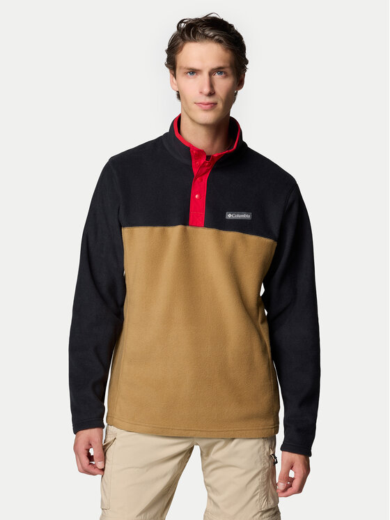 Columbia Fleecová mikina Steens Mountain 2097721 Hnedá Regular Fit