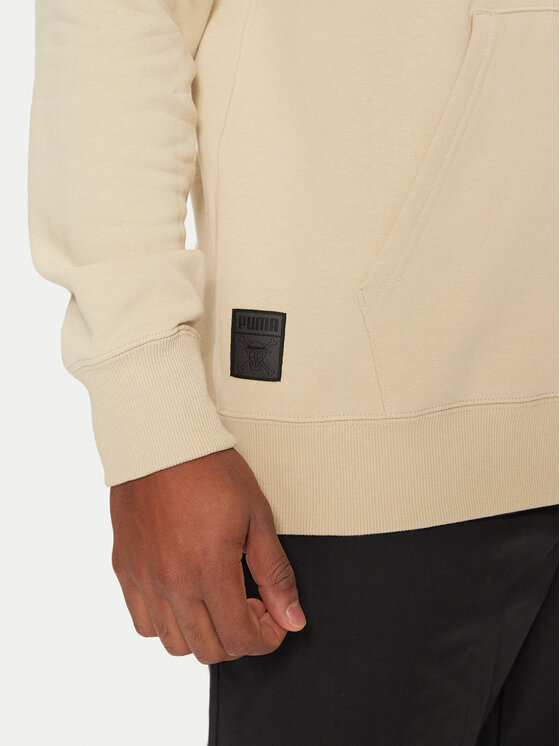 Puma Puma Суитшърт One Piece 624666 Бежов Regular Fit