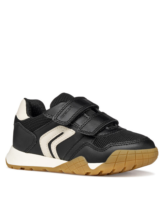 Geox Geox Sneakersy J Rann-E Boy J56NEA 0BC14 C9B1M S Čierna