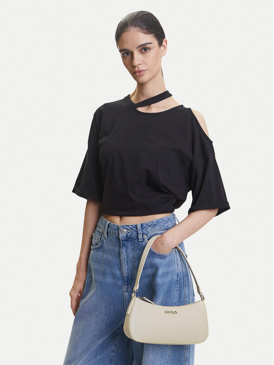 HUGO HUGO Handtasche Chris SM Hobo R.N. 50516666 Beige
