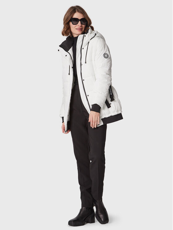 Dkny sport white on sale jacket