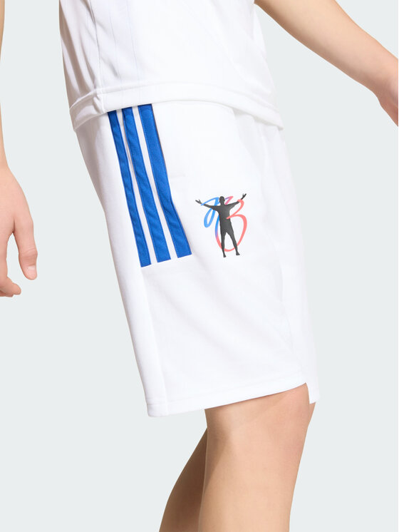 adidas adidas Szorty sportowe 162150 Biały Regular Fit
