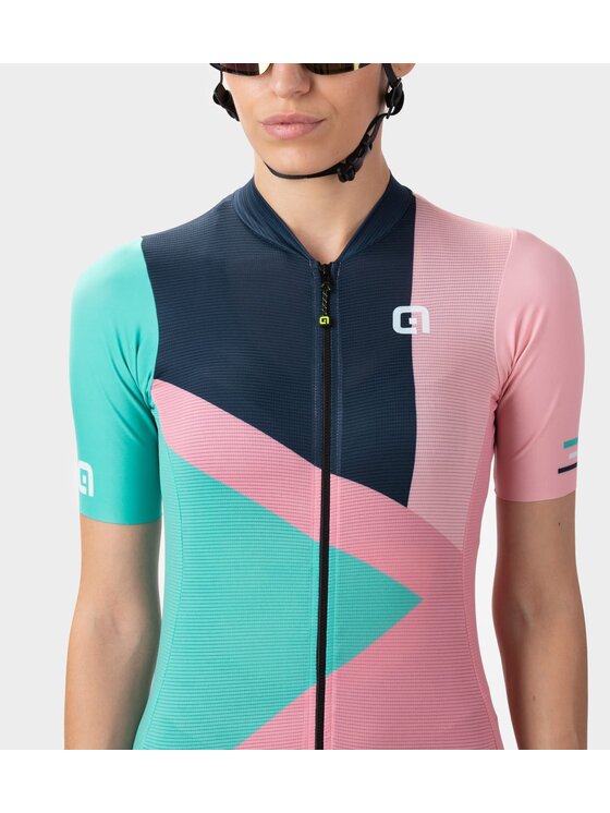 Alé Cycling Alé Cycling Koszulka rowerowa Solid Next Różowy Fitted Fit