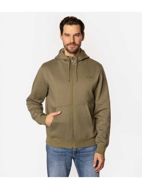 Lee Cooper Lee Cooper Bluza ELI 5111 Khaki Regular Fit