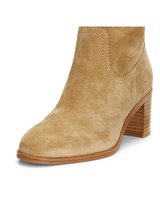 LAUREN RALPH LAUREN Lauren Ralph Lauren Kozaki 802942520001 Brązowy