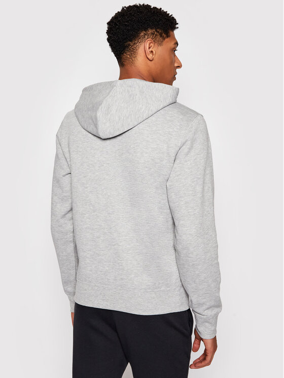 New Balance New Balance Bluza C C F Hoodie MT03910 Szary Relaxed Fit