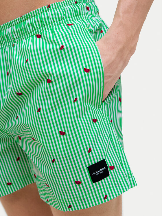Jack&Jones Jack&Jones Plaukimo šortai Maui 12272933 Žalia Regular Fit