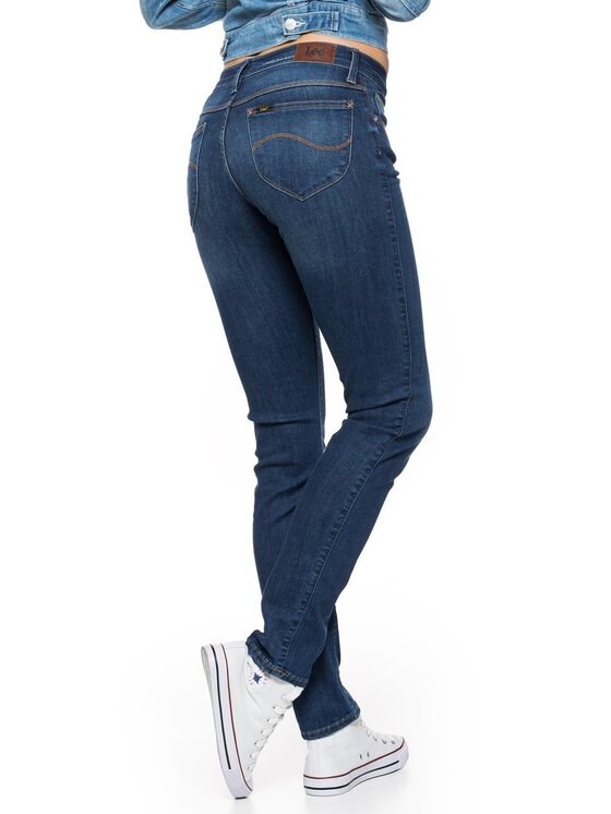 Lee Wrangler Jeansy GREENSBORO Czarny Straight Fit