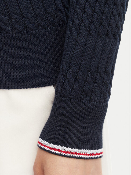 Beverly Hills Polo Club Beverly Hills Polo Club Sweater P-SS26W-M537390 Sötétkék Regular Fit