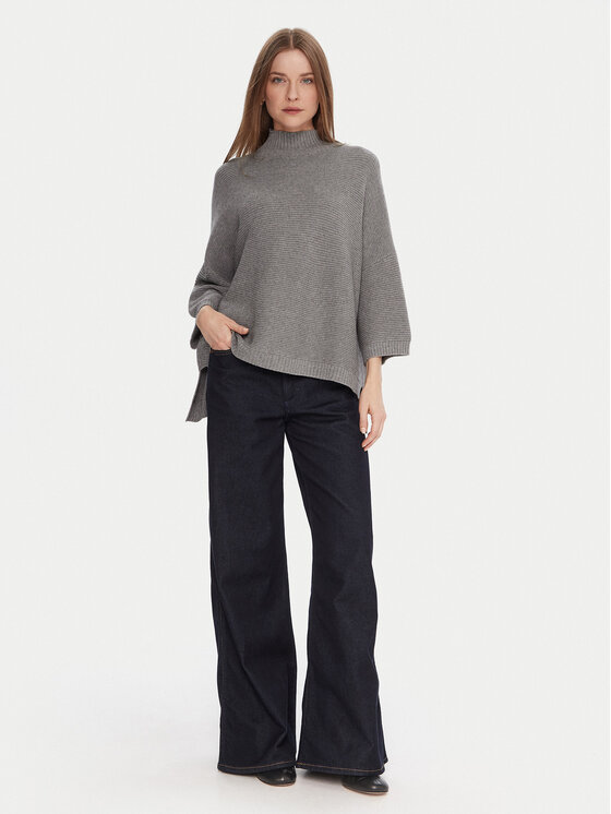 Kontatto Kontatto Maglione 3M0848C Grigio Relaxed Fit