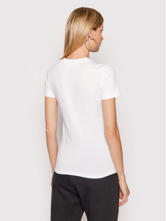 adidas adidas T-Shirt Essentials GL0768 Λευκό Slim Fit