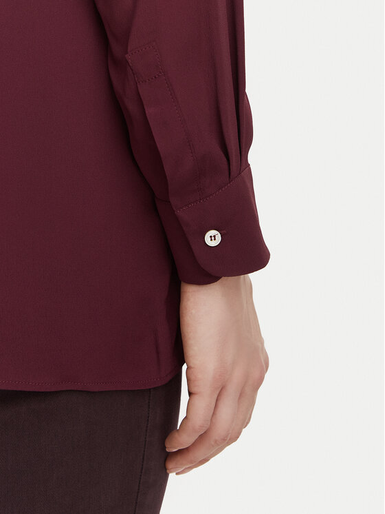 Marella Marella Πουκάμισο Orca 2623116041 Μπορντό Regular Fit