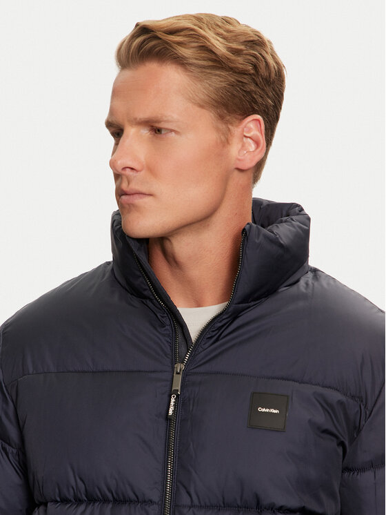 Calvin Klein Calvin Klein Kurtka puchowa K10K113472 Granatowy Regular Fit