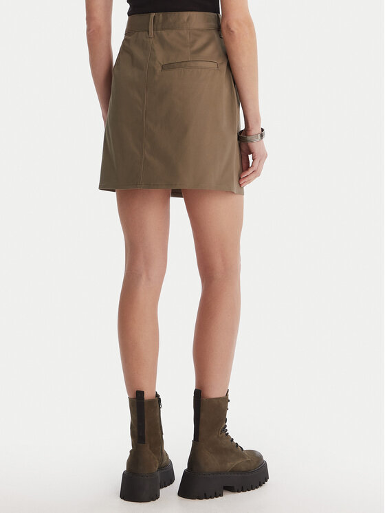 G-Star Raw G-Star Raw Miniszoknya D29095-5126 Khaki Regular Fit
