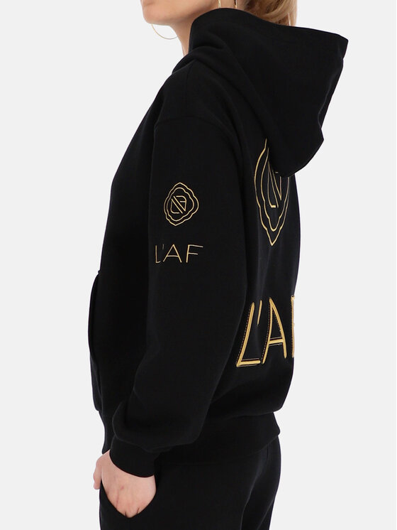 L’AF L’AF Bluza Bobi Czarny Relaxed Fit
