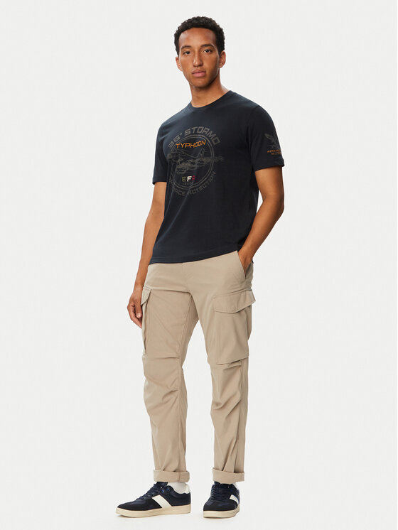 Aeronautica Militare Aeronautica Militare Тишърт 262TS2580UJ00750 Тъмносин Regular Fit