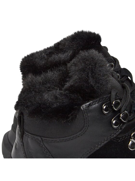 Geox Geox Sneakers D Oliviera + Grip D36VNC 02232 C9999 Negru