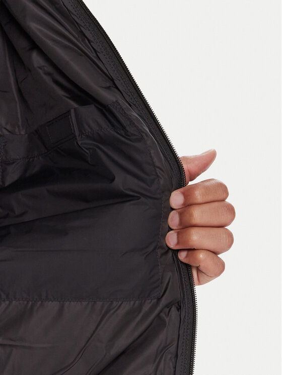 Quiksilver Quiksilver Kurtka przejściowa Scaly Hood EQYJK04189 Czarny Regular Fit