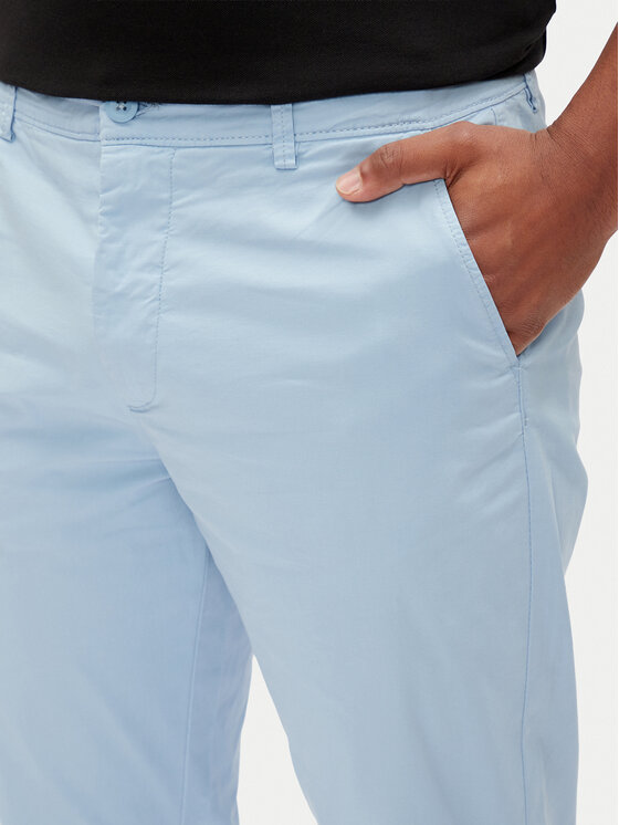 Pepe Jeans Pepe Jeans Pantaloni chino PM211873 Albastru celest Slim Fit