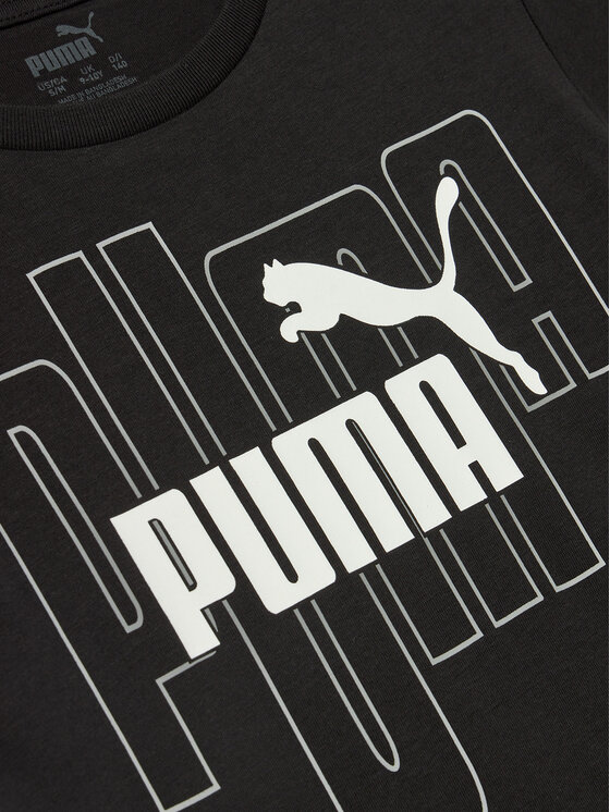 Puma T-Shirt Graphics No.1 Logo 676823 Czarny Regular Fit | Modivo.pl