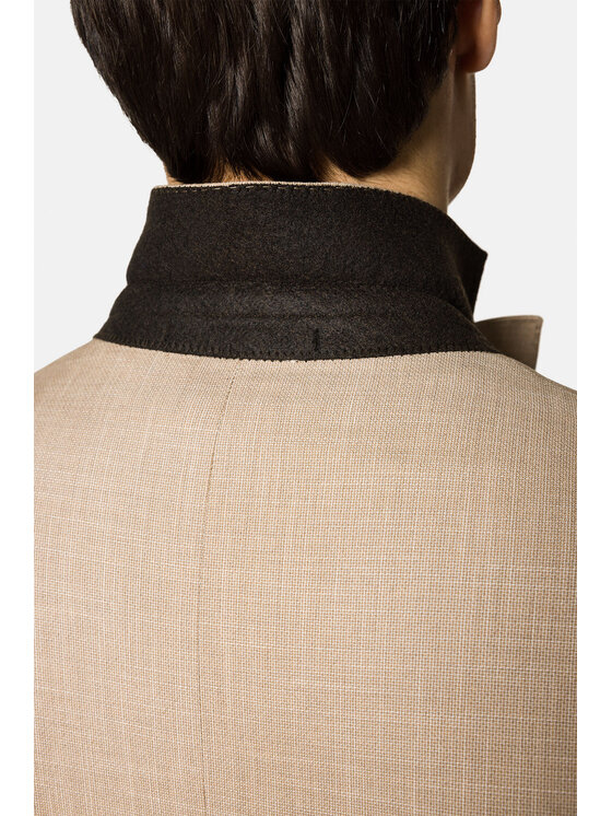 Lancerto Lancerto Garnitur GA073123000009 Beżowy Slim Fit
