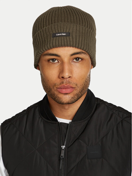 Calvin Klein Calvin Klein Шапкa Classic K50K512362 Зелений