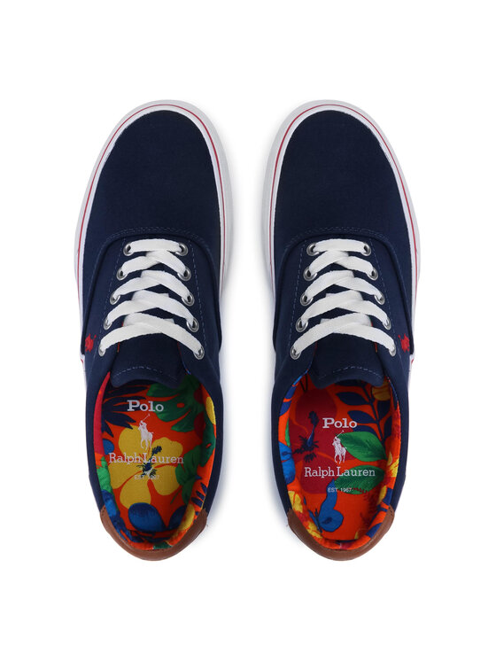 Polo Ralph Lauren Polo Ralph Lauren Sneakers aus Stoff Thorton 816829749002 Dunkelblau