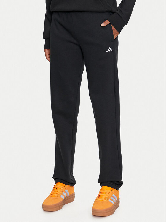 adidas adidas Спортивні штани Essentials Small Logo IW0221 Чорний Regular Fit