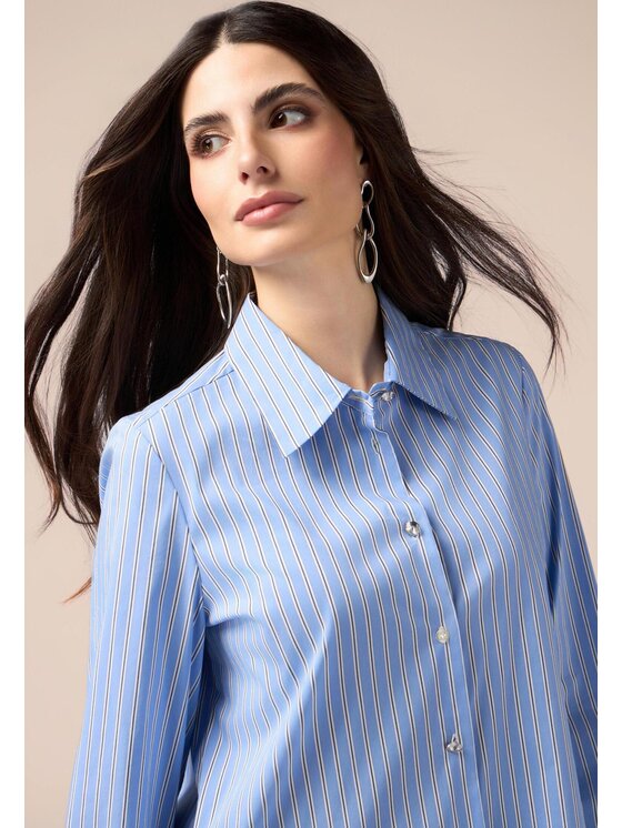 Oltre Oltre Camicia 5086R102966N0R4 Turchese Over Fit