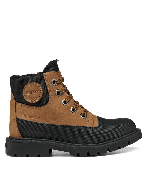 Geox Geox Trapper stila apavi J Shaylax Boy Wpf J66HDB 032FU CS69B S Brūns