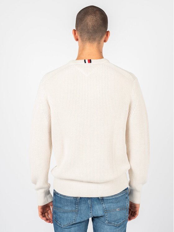 Tommy Hilfiger Tommy Hilfiger Maglione MW0MW21303 Écru Regular Fit