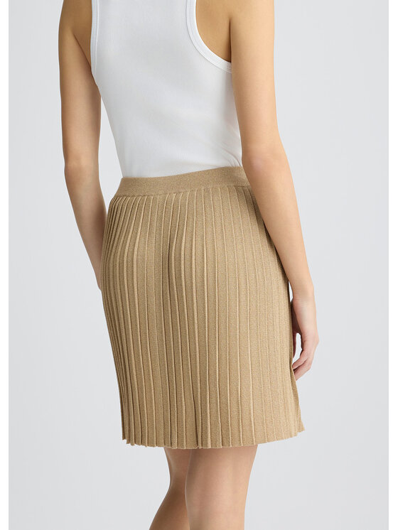 Liu Jo Liu Jo Spódnica mini WA5059MS64JA4342 Beżowy Regular Fit