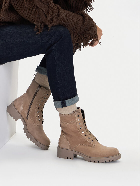 Lasocki Lasocki Schnürschuhe CEO-WI16-D-466-05 Beige