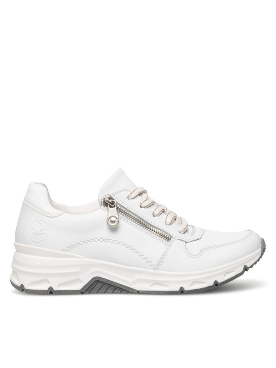 Rieker Rieker Sneakersy 48134-81 Bílá