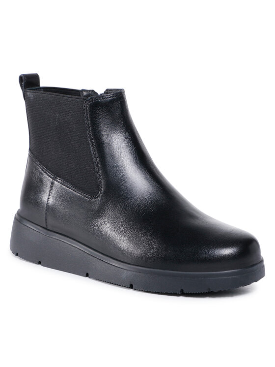 Geox Geox Īsie zābaki D Arlara G D04LCG 00085 C9999 Melns