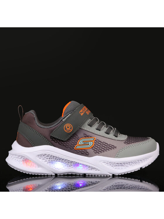 Skechers Skechers Sneakersy Meteor-Lights - Krendox 401495L/CCGY Szary