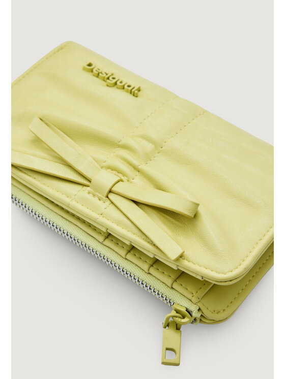 Desigual Desigual Portfel MONE_RODIO EMMA 2.0 Żółty