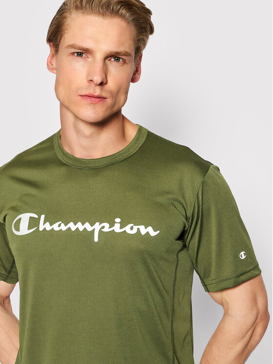 T shirt outlet champion vert